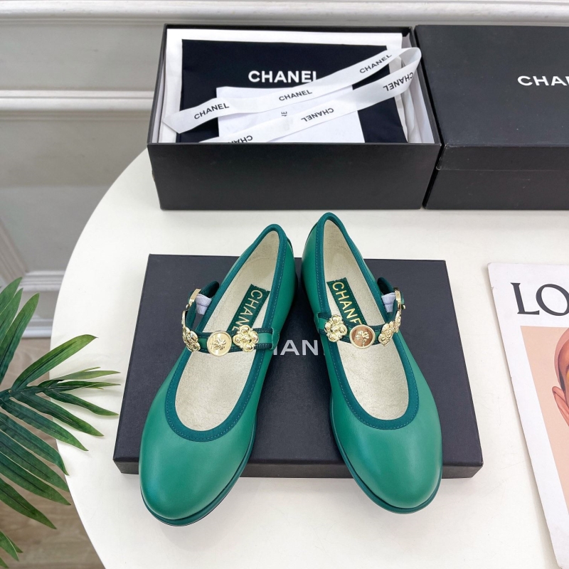 Ch*el flat shoes